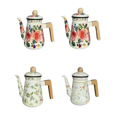 Esmaltezko Kafe eta Te Kettles